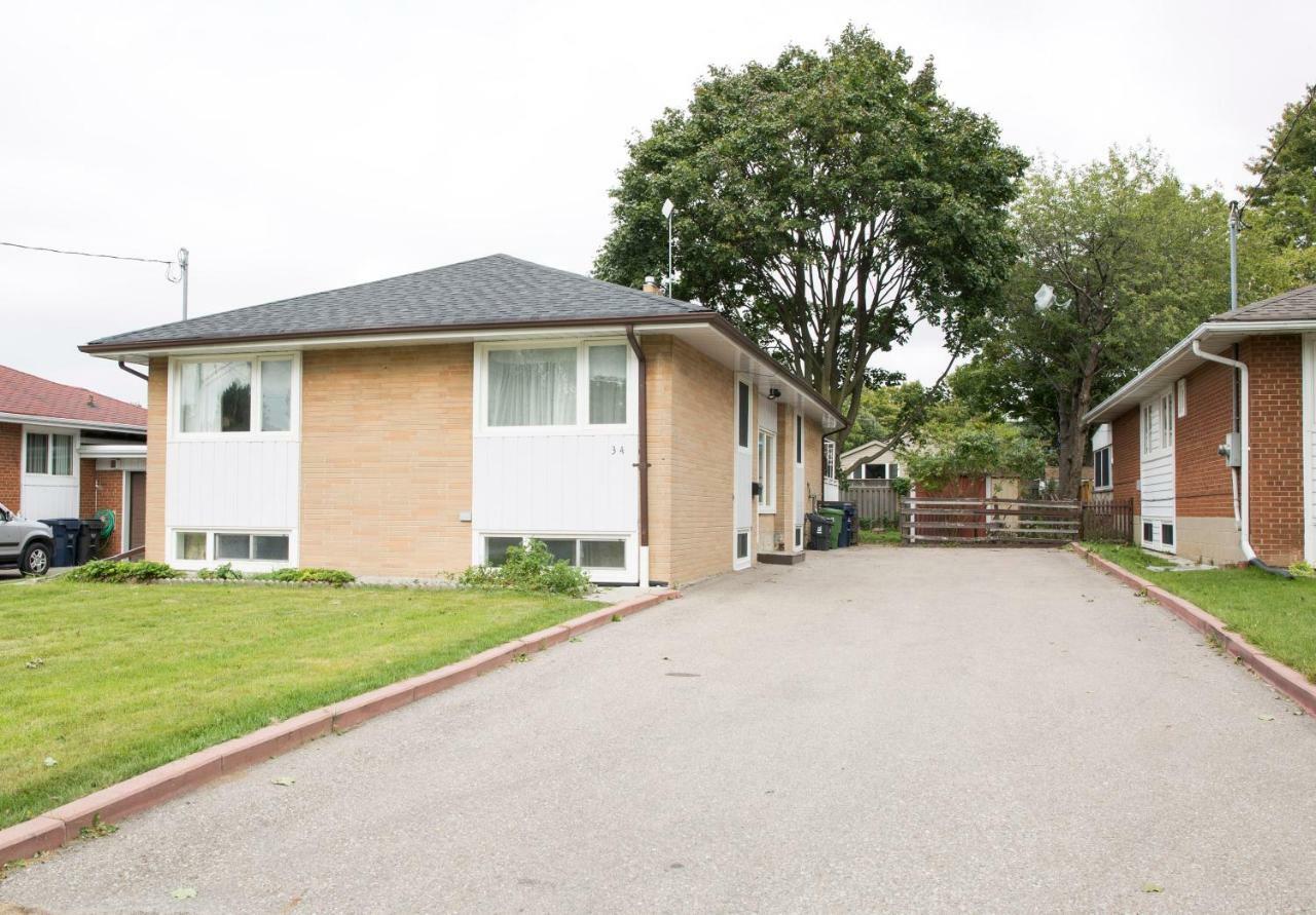 Cozy 3Br 2Bth Lower Unit, A Min To Hwy401, 404 & Dvp Villa Toronto Exterior foto